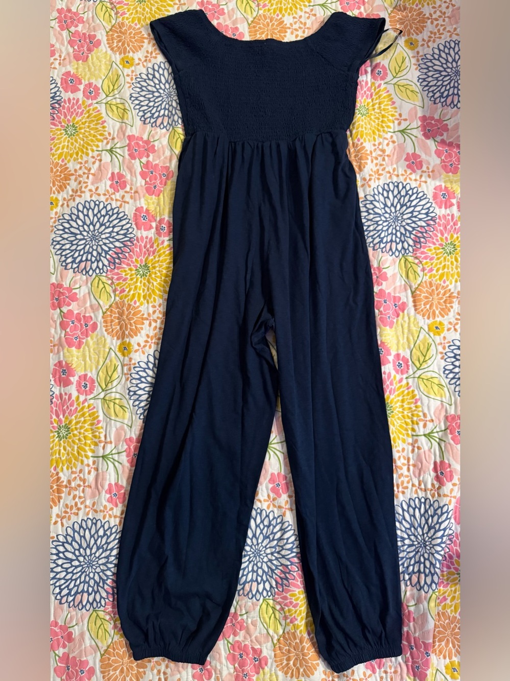 NWT small American Eagle Sunchaser Off-the-Shoulder Jumpsuit - Picture 4 of 4